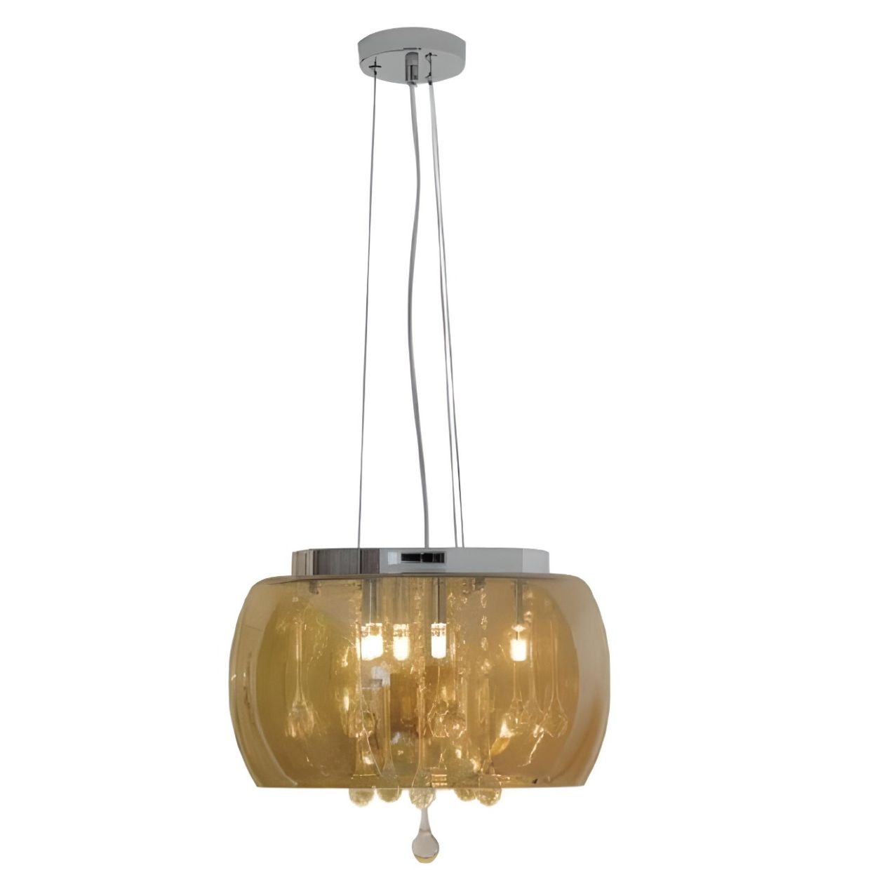 Produto Nova Luz: PEND. BELLAGIO 400MM 5X G9 CHAMPAGNE R=676.12.0101